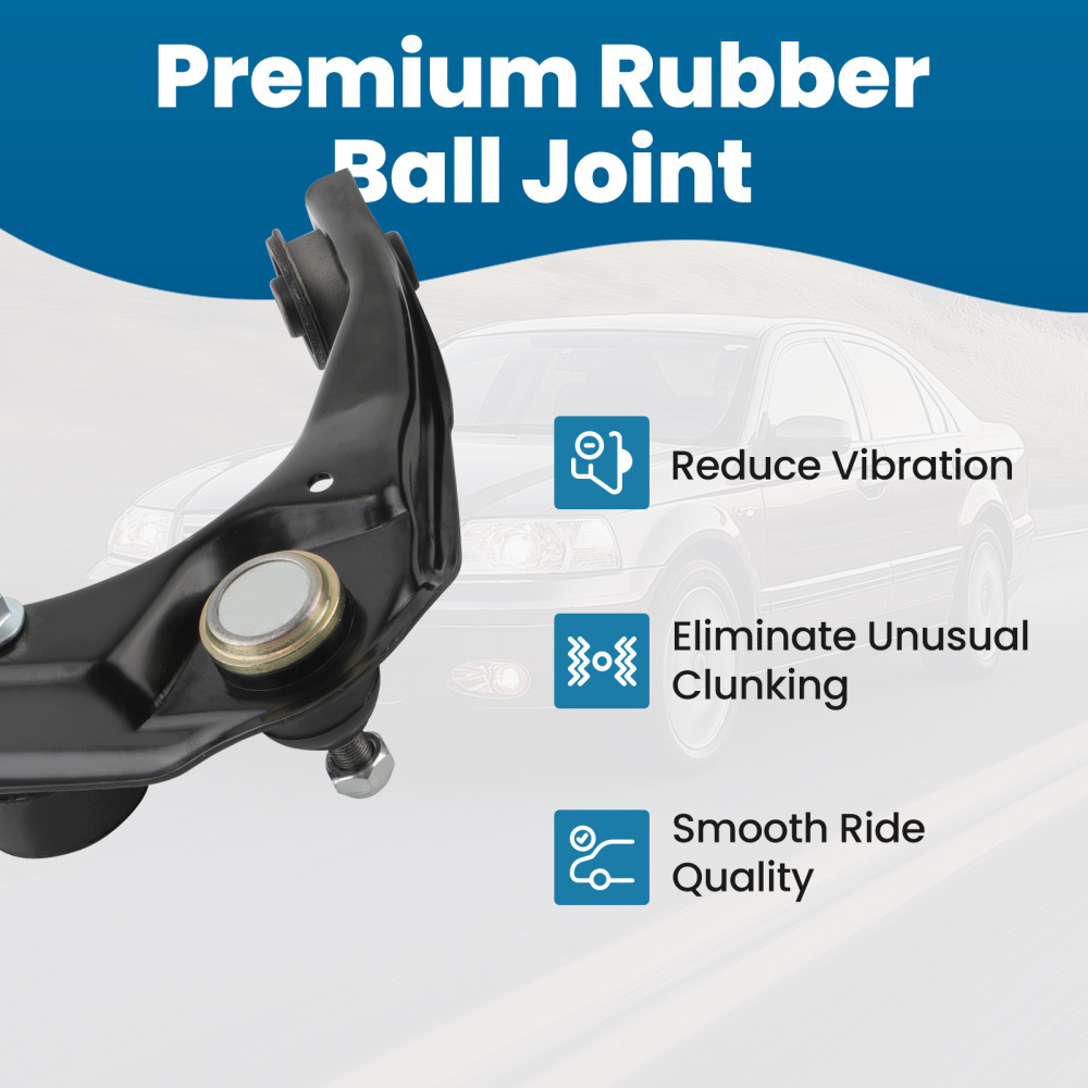 14pcs Front Upper Lower Control Arm Sway Bar compatible for Ford Fusion compatible for Lincoln 2007-2009