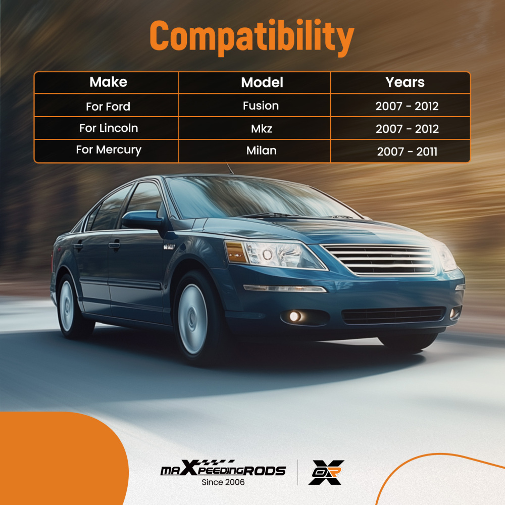 2x Suspension Front Lower Control Arm W/ball Joints compatible for Lincoln Mkz 2007 - 2012