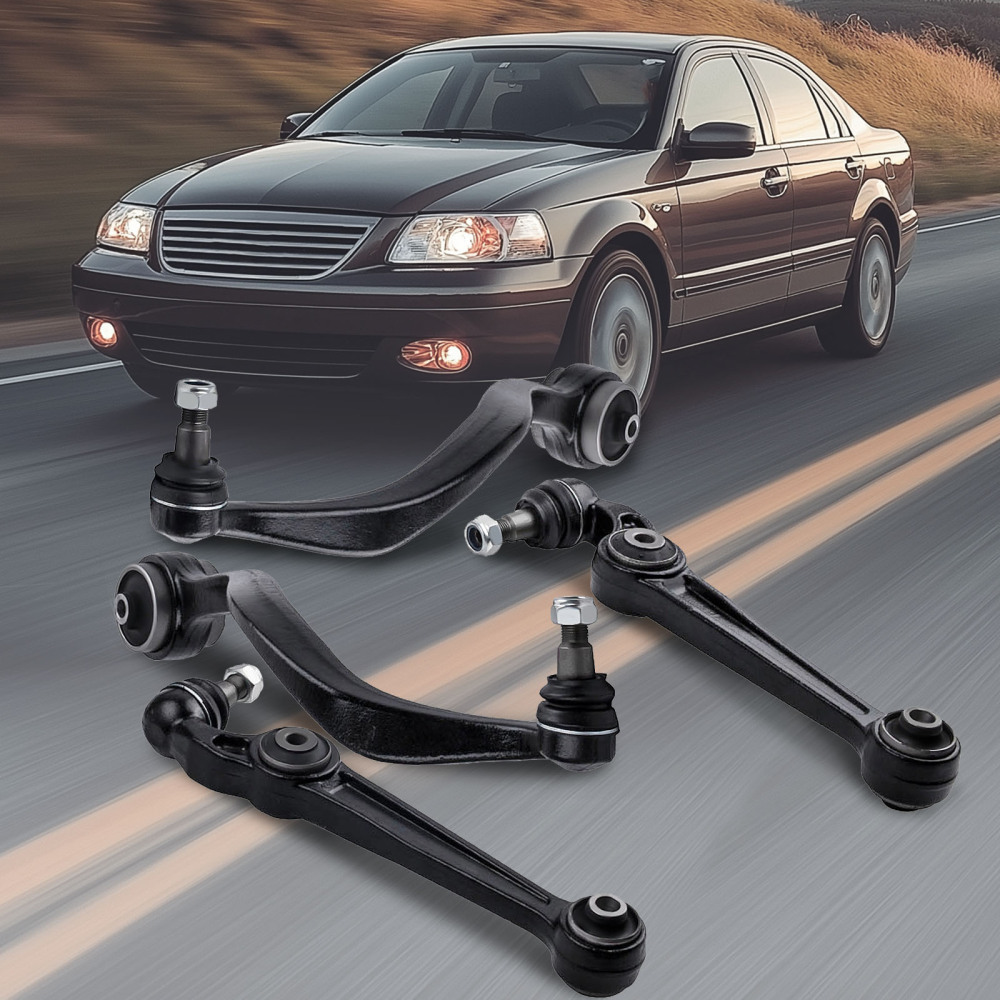 4x Front Lower Control Arm Ball Joint compatible for Ford Fusion compatible for Mercury Milan compatible for Lincoln MKZ