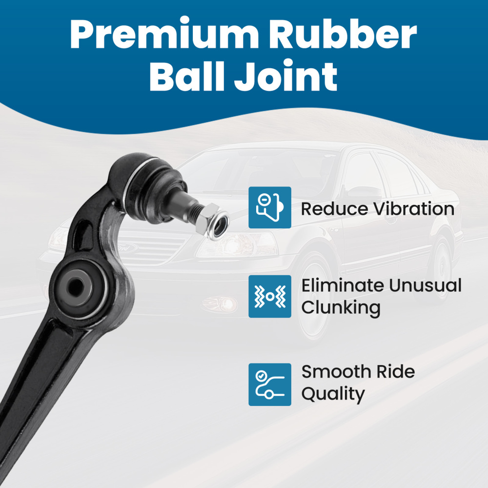 4x Front Lower Control Arm Ball Joint compatible for Ford Fusion compatible for Mercury Milan compatible for Lincoln MKZ