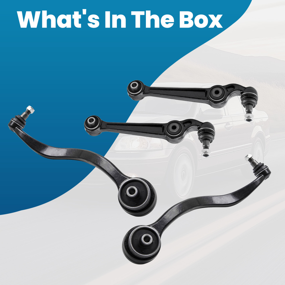 4x Front Lower Control Arm Ball Joint compatible for Ford Fusion compatible for Mercury Milan compatible for Lincoln MKZ