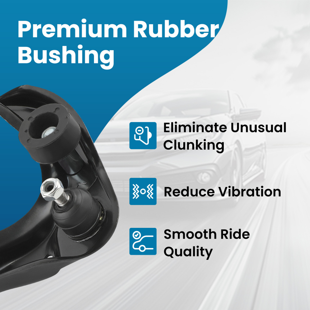 Front Upper Lower Control Arm Tierod Sway Bar compatible for Ford Fusion Milan MKZ 2010-12