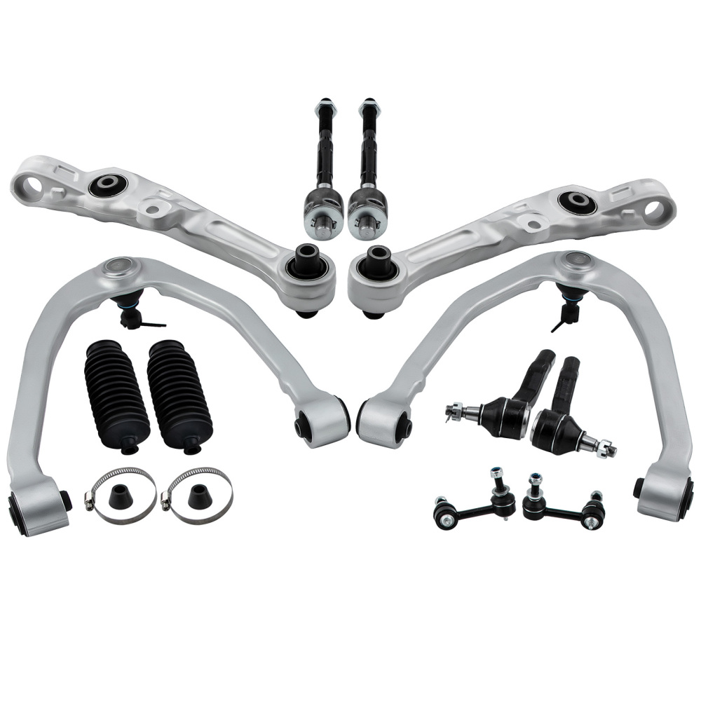 12x Front Lower Control Arms Assembly compatible for Infiniti G35 Coupe 2-Door RWD 2003-07
