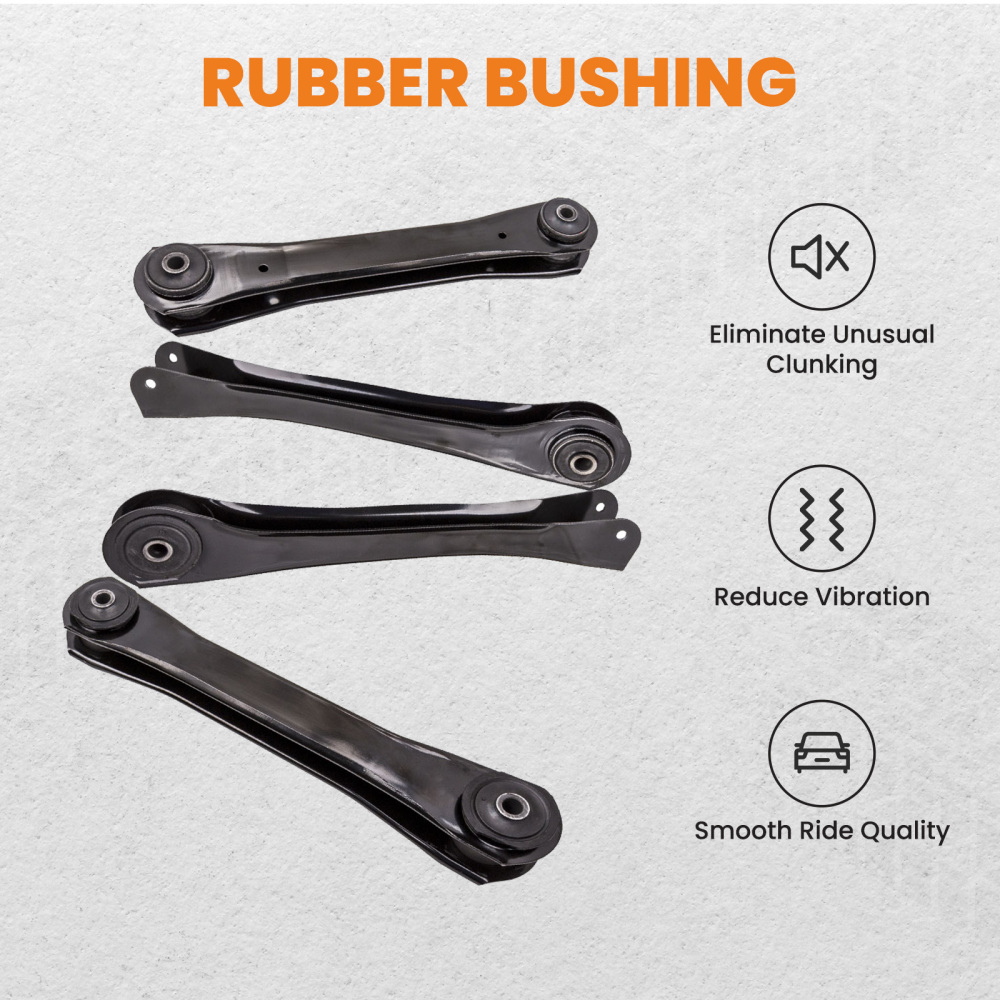 ABC front Upper and Lower Control Arm Assembly compatible for Jeep Grand Cherokee 1993 - 1998 suspension arms