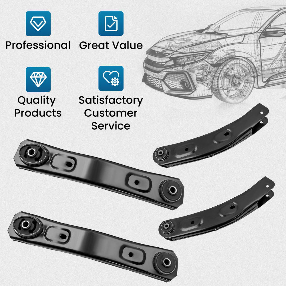 Bracci Di Controllo Anteriori Superiori Inferiori compatibile per Jeep Grand Cherokee 99-04