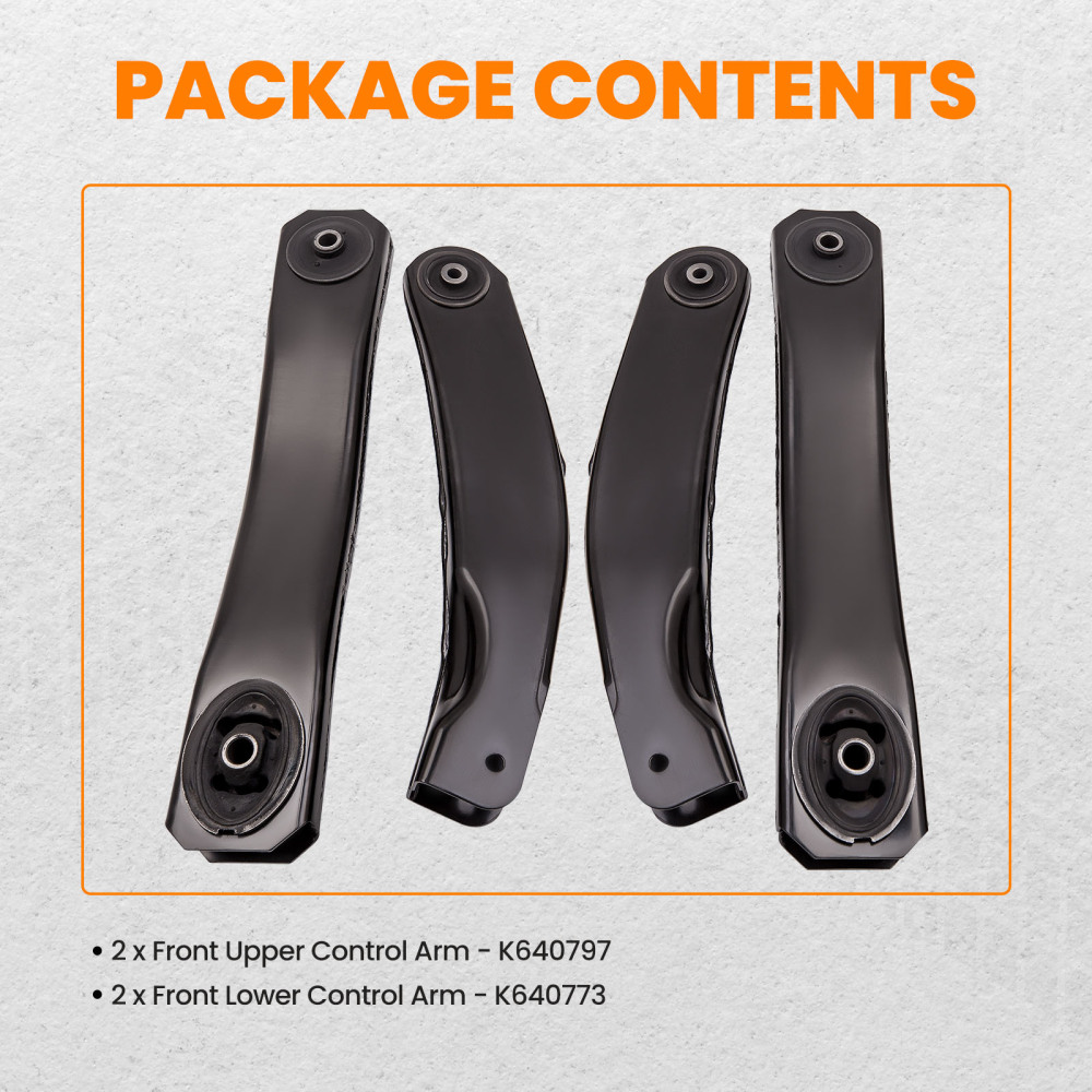 Bracci Di Controllo Anteriori Superiori Inferiori compatibile per Jeep Grand Cherokee 99-04