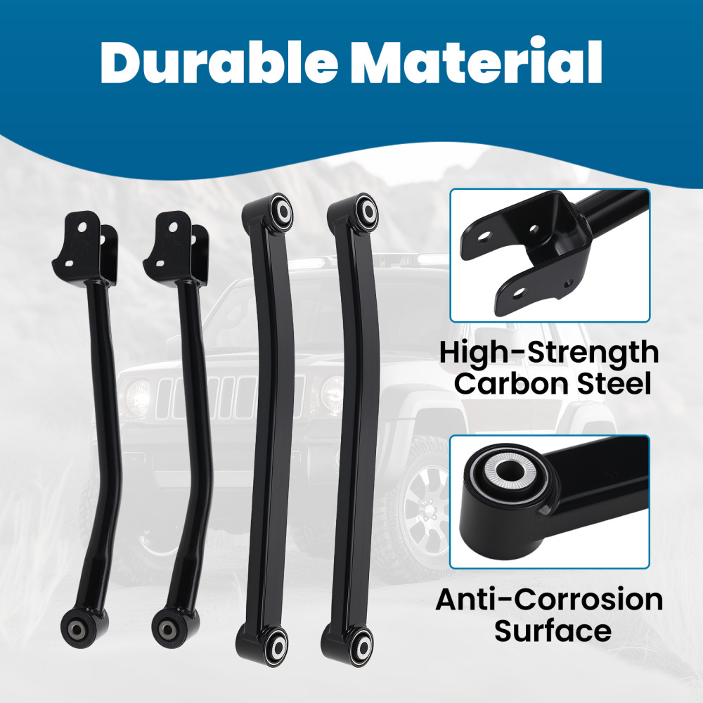 Front UpperLower Control Arms for 2020-2023 compatible for Jeep Gladiator 2018-2023 Wrangler