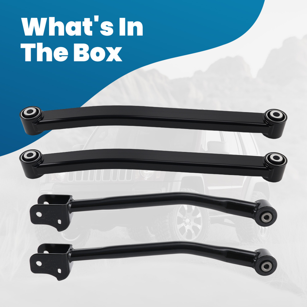 Front UpperLower Control Arms for 2020-2023 compatible for Jeep Gladiator 2018-2023 Wrangler