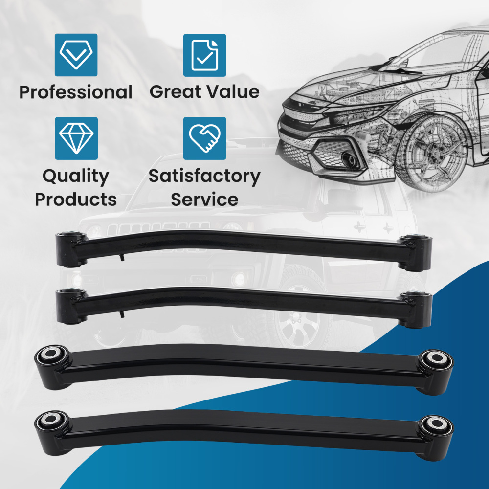 Front UpperLower Control Arms for 2020-2023 compatible for Jeep Gladiator 2018-2023 Wrangler