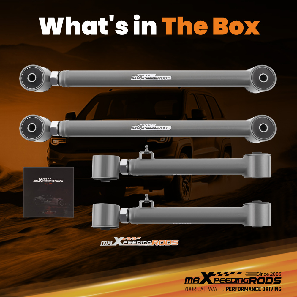 Adjustable Rear UpperLower Control Arms 0-6 for Ram 1500 2009 2010 2011-2018