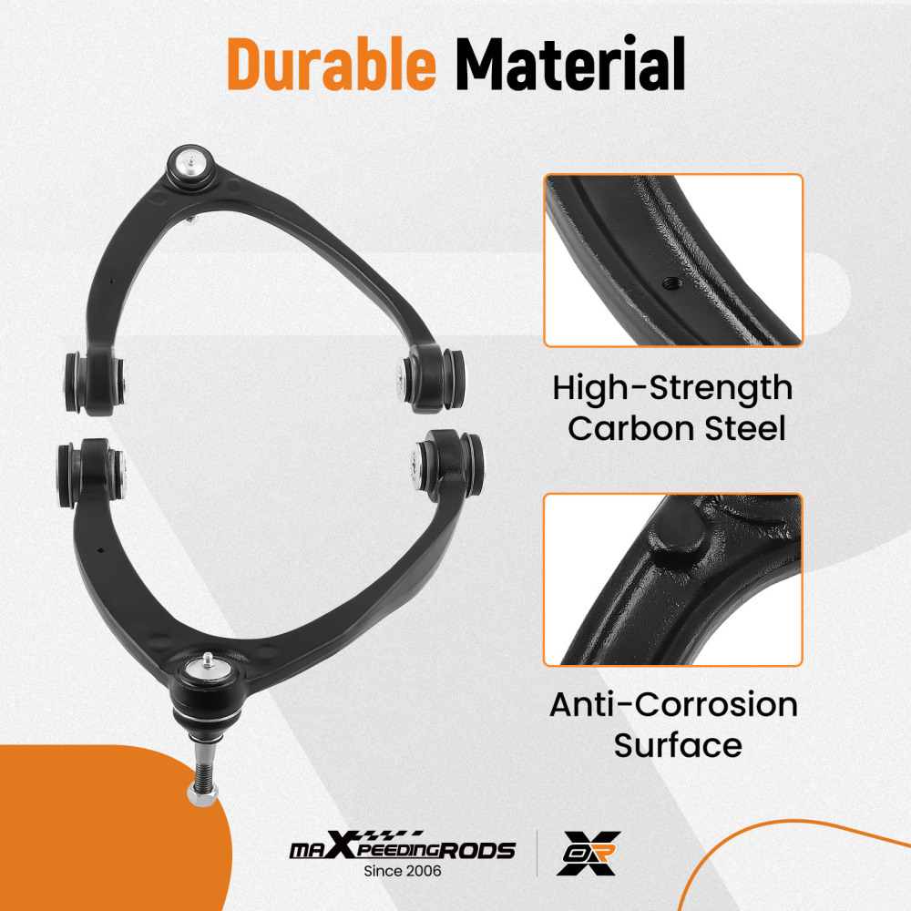 Front Suspension Upper Control Arm Kit for 07-13 compatible for Chevy Silverado GMC Sierra 1500