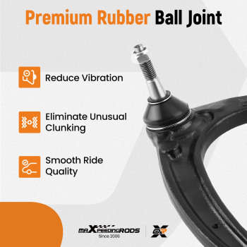 Front Suspension Upper Control Arm Kit for 07-13 compatible for Chevy Silverado GMC Sierra 1500