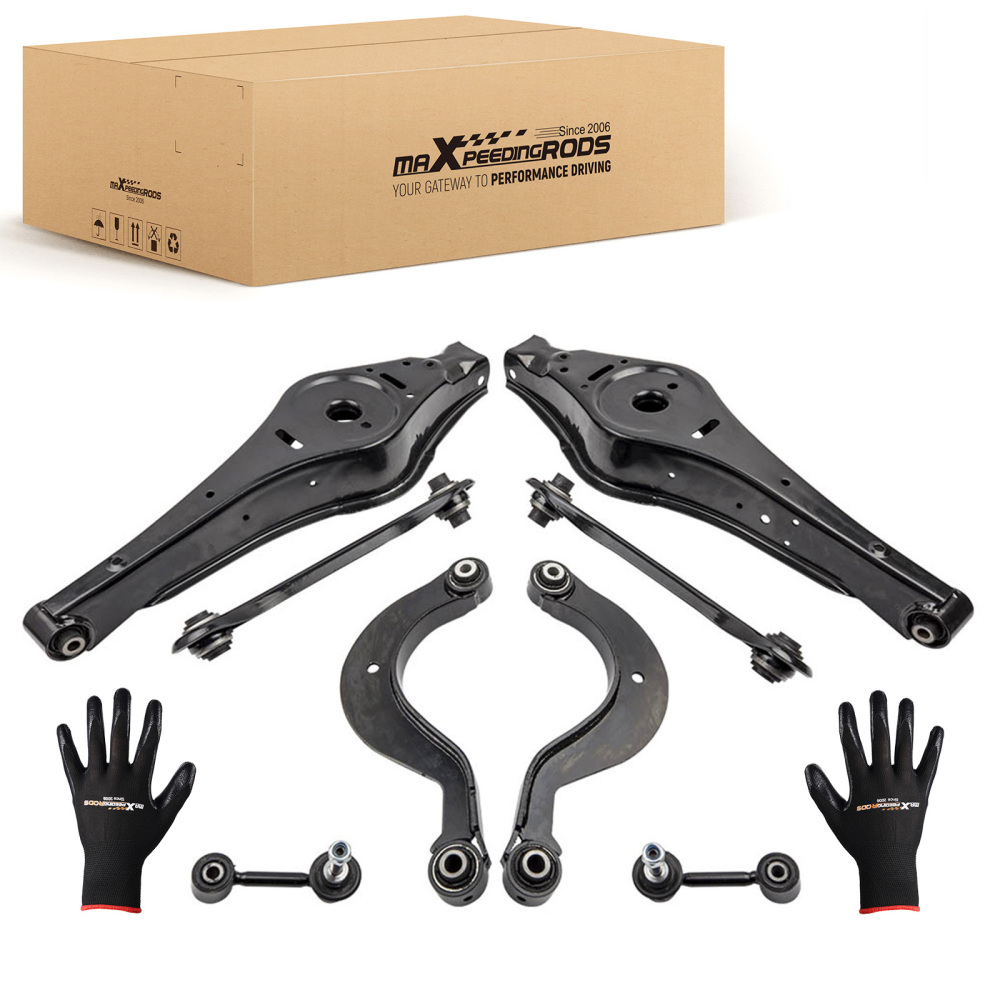 8X REAR WISHBONE CONTROL ARM SUSPENSION compatible for VW TOURAN 1T1 1T2 compatible for GOLF MK5 MK6 JETTA