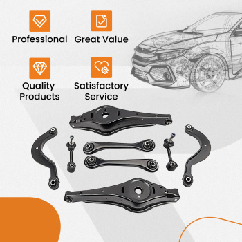 Bras de suspension jeu Essieu Arrière compatible pour VW Audi Seat Skoda a3 compatible pour GOLF TOURAN