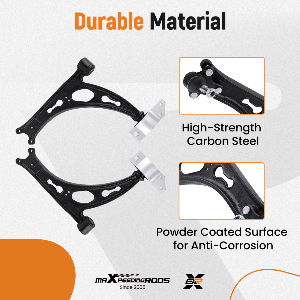 Suspension Wishbone Front Control Arm Kit compatible para VW SKODA Octavia II Superb II