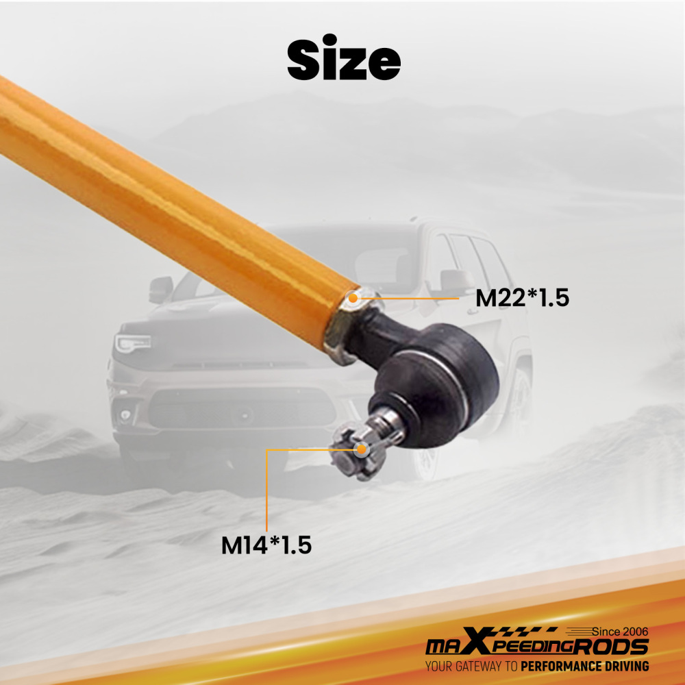 ADJUSTABLE DRAG LINK + 2X REAR UPPER CONTROL ARMSFOR compatible for NISSAN Y61 GU compatible for PATROL 4WD