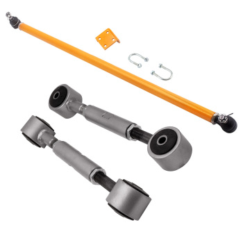 BRAS DE LIAISON + 2X BRAS DE CONTROLE ARRIERE compatible pour NISSAN Y61 GU compatible pour PATROL 4WD