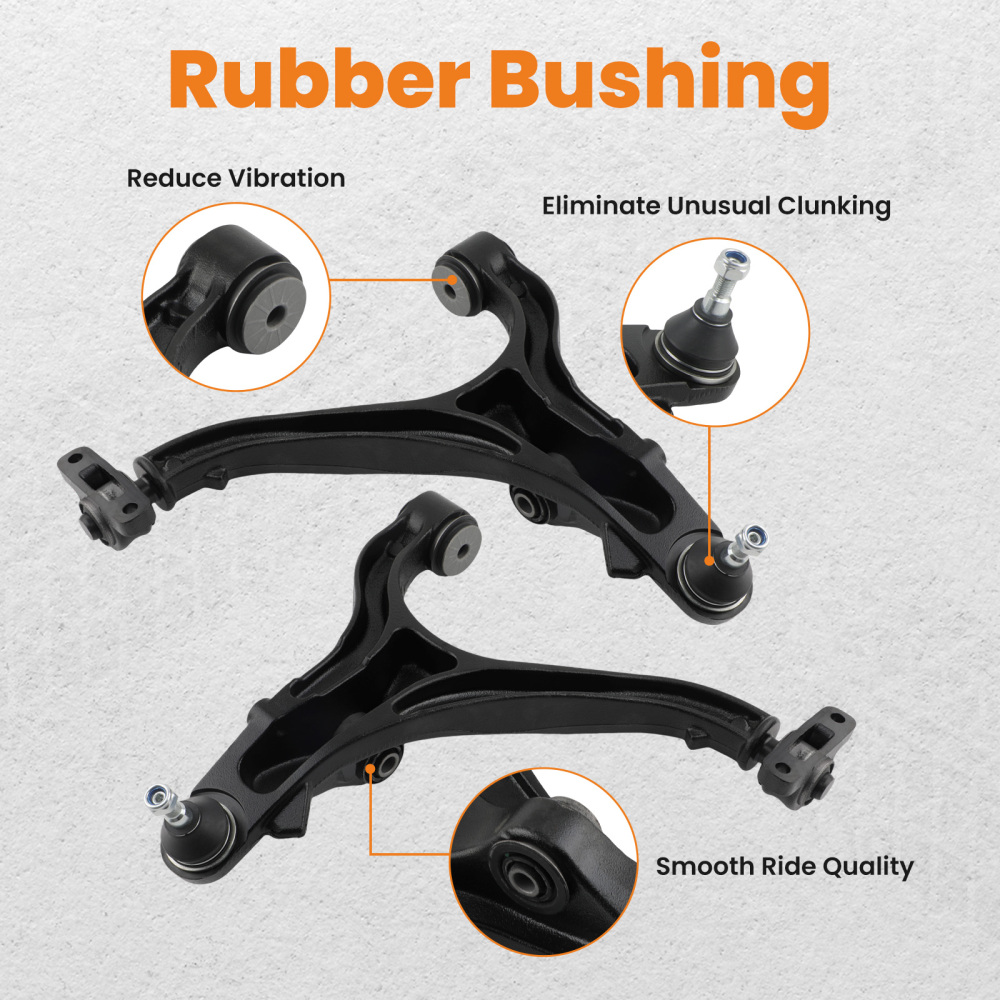 Front Lower Control Arms w/ Ball Joint compatible for Jeep Commander Grand Cherokee 05-2010