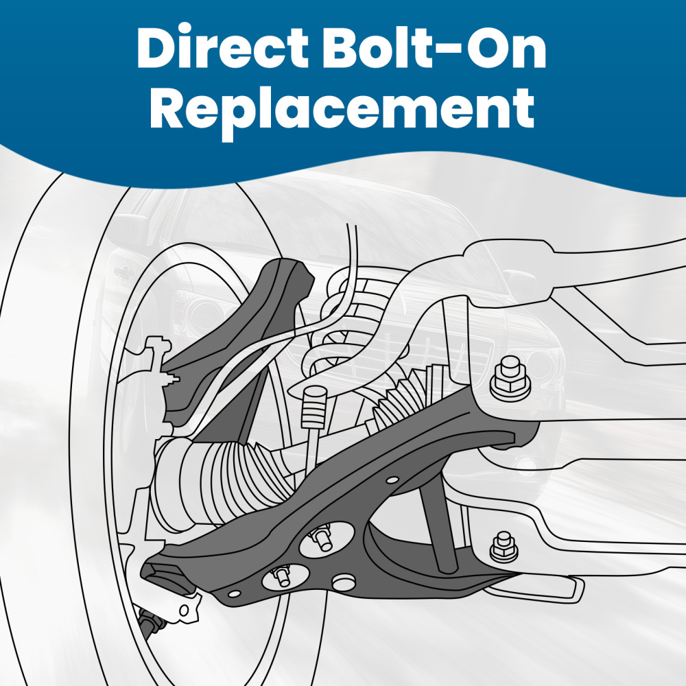 Front Lower Control Arm + Ball Joint + Sway Bar for Grand Caravan TownCountry