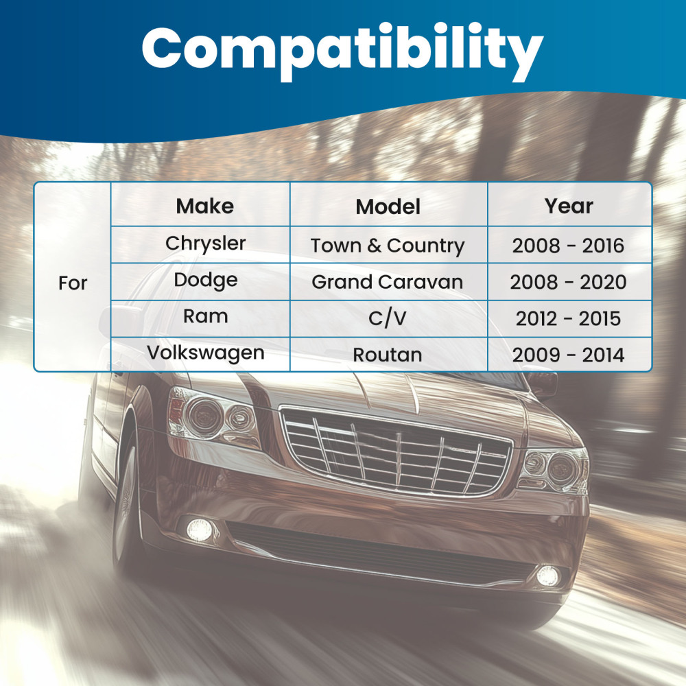 Front Lower Control Arm + Ball Joint + Sway Bar for Grand Caravan TownCountry