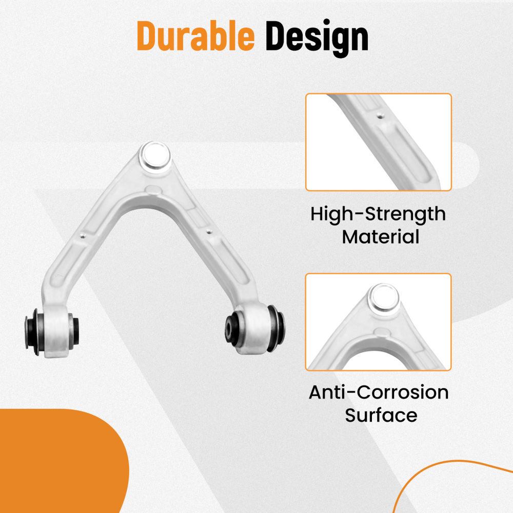 10x Front Upper Control Arms Tie Rod Sway Bar Link Kit compatible for Hummer H3 2006-2010