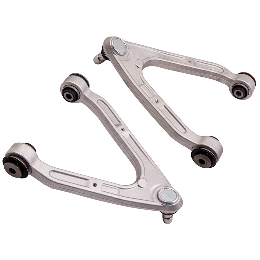 2 Pcs Silver Front Upper Control Arms compatible for Hummer H3 2006-2009 RK621675 suspension arms