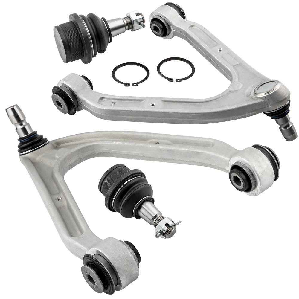 4 PIEZAS DELANTERO BRAZOS DE CONTROL SUSPENSIÓN KIT compatible para HUMMER H3 H3T 2005-2010