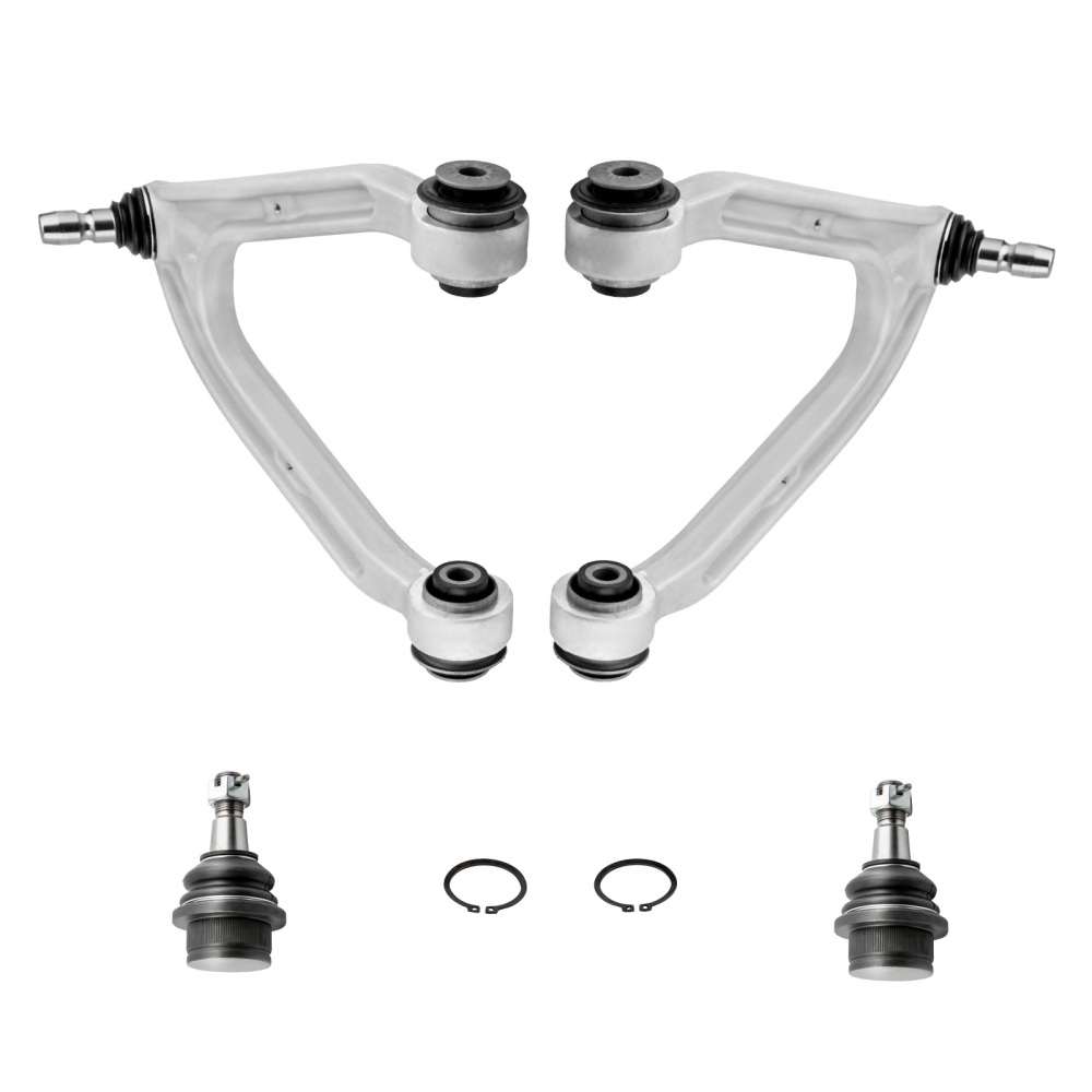 4 PIEZAS DELANTERO BRAZOS DE CONTROL SUSPENSIÓN KIT compatible para HUMMER H3 H3T 2005-2010