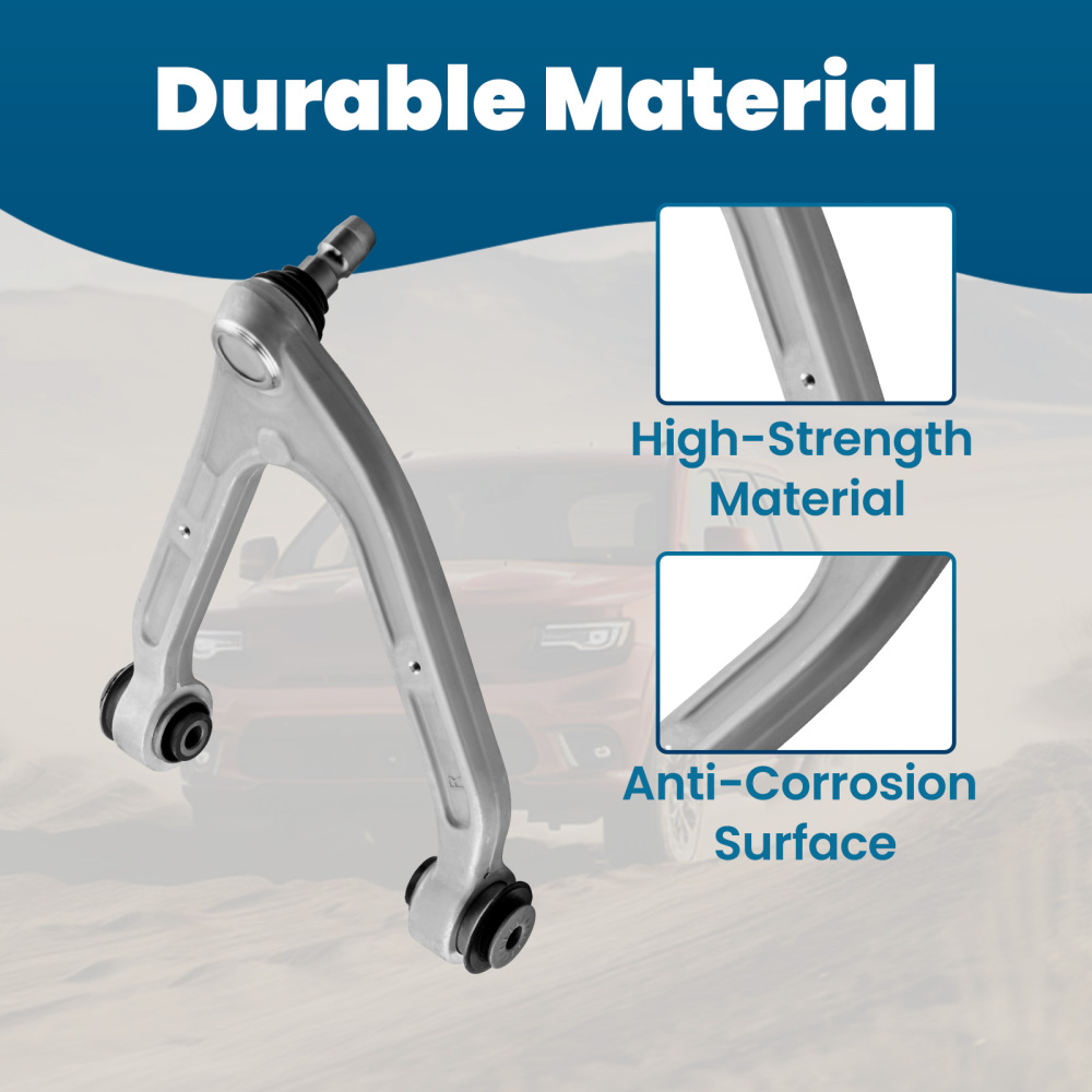 4 PIEZAS DELANTERO BRAZOS DE CONTROL SUSPENSIÓN KIT compatible para HUMMER H3 H3T 2005-2010