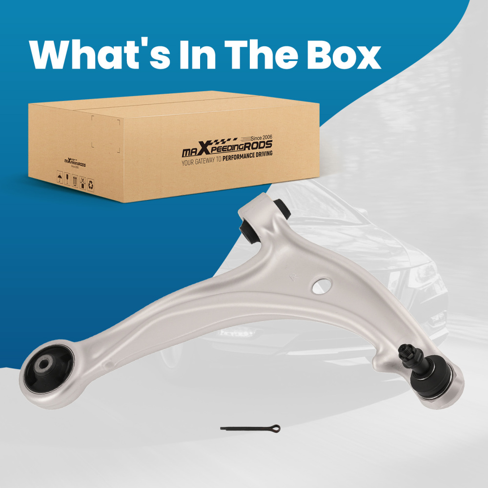 Front Right Lower Control Arm w/ Ball Joint for 2005-2010 compatible for Honda Odyssey D601008