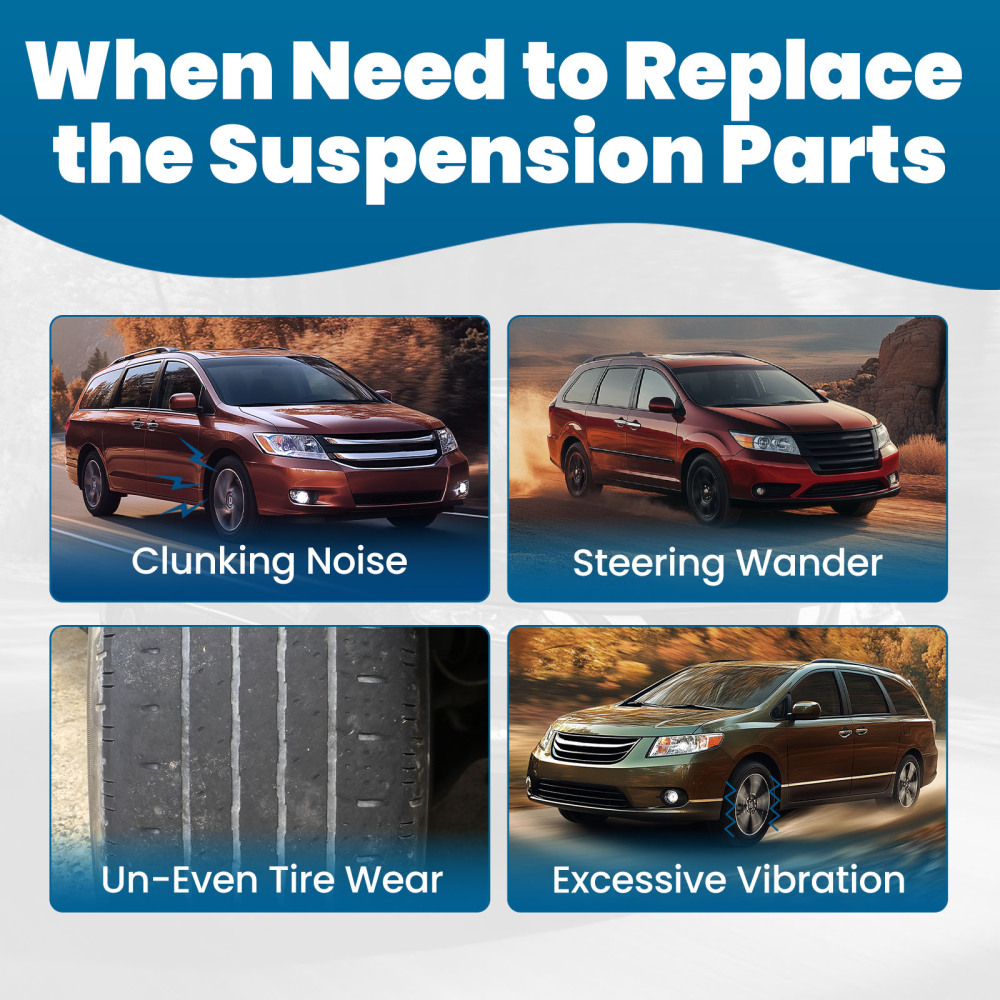 Front Right Lower Control Arm w/ Ball Joint for 2005-2010 compatible for Honda Odyssey D601008