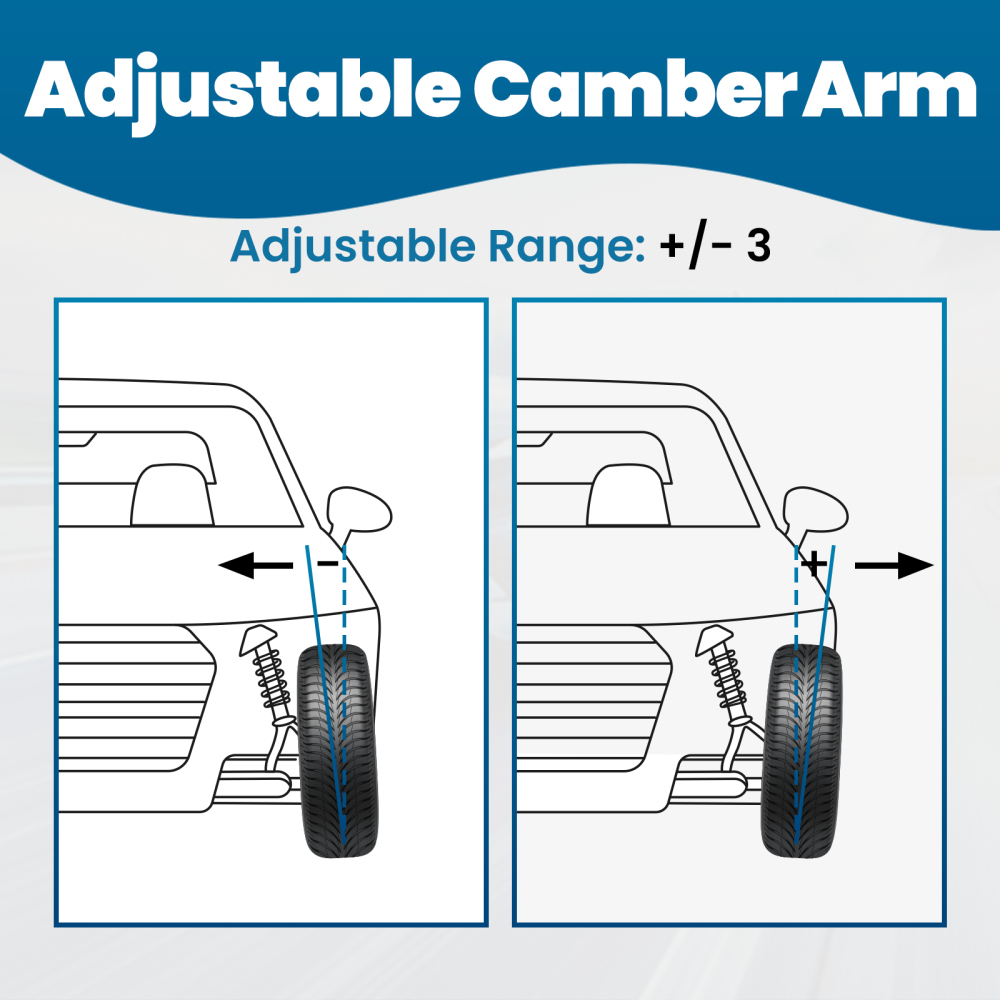 2x Adjustable Rear Upper Camber Control Arms Kit for 2006-2015 Honda Civic 1.8L