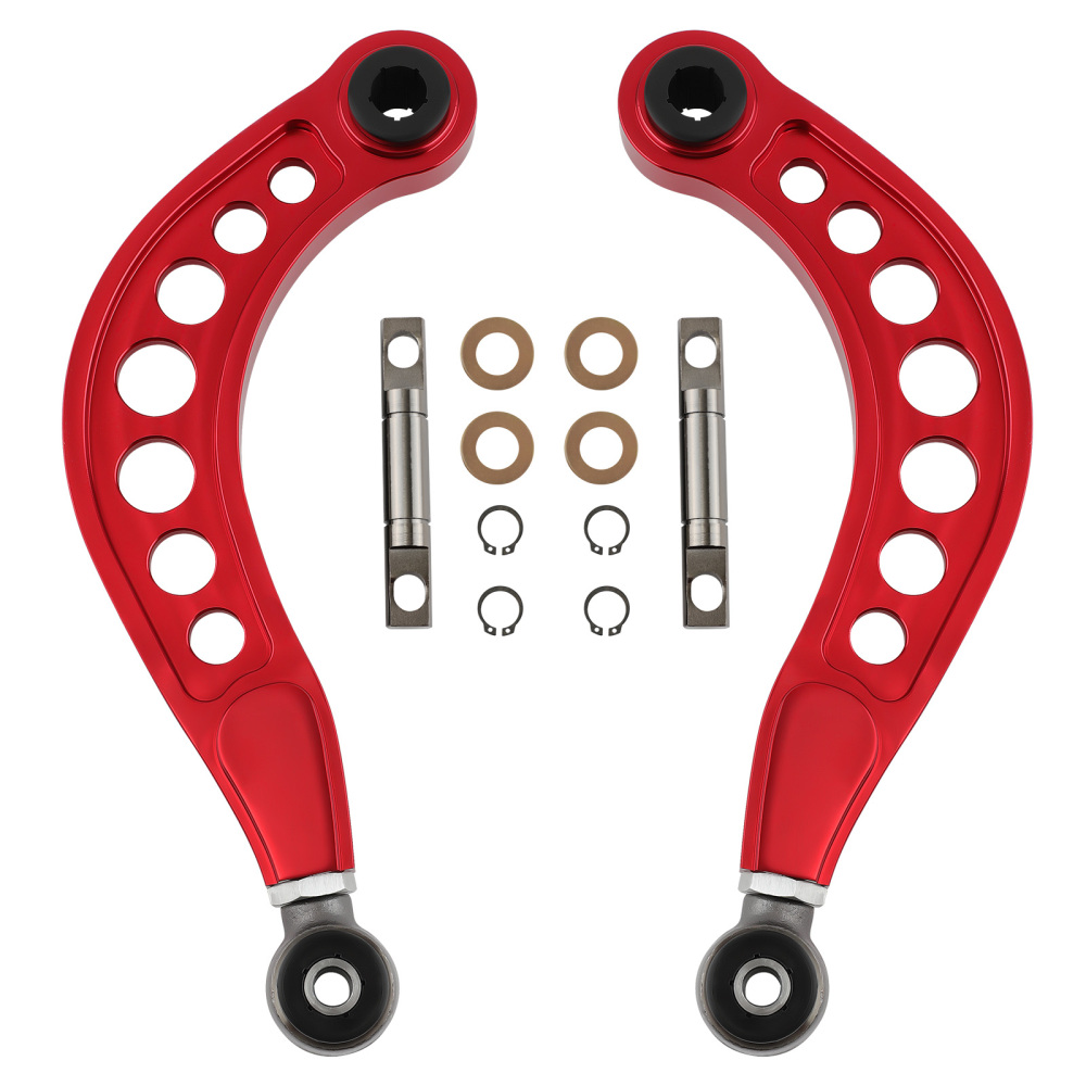 Suspension Adjustable Rear Upper Camber Control Arms Kit compatible for Honda Civic 2006-15