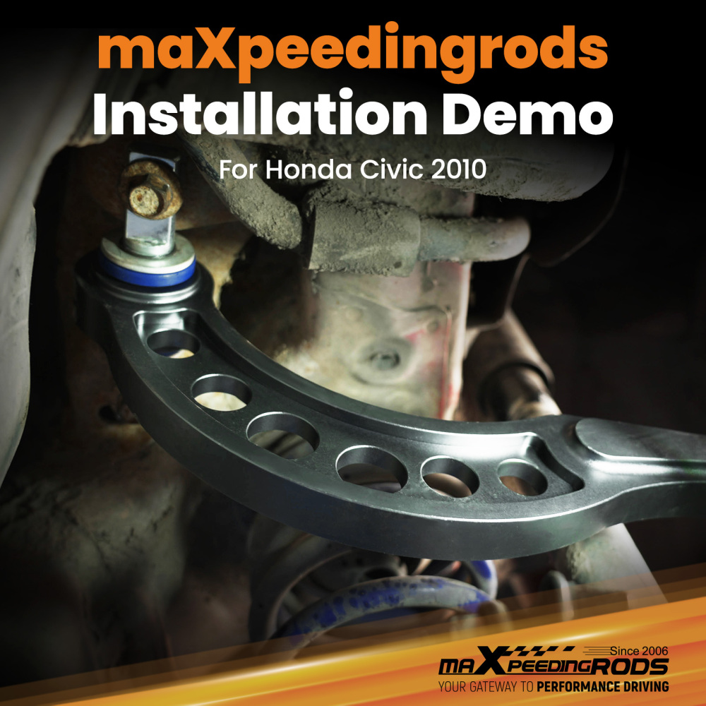 Adjustable Rear Upper Camber Control Arm Kit For Honda Civic Coupe 2006-2015