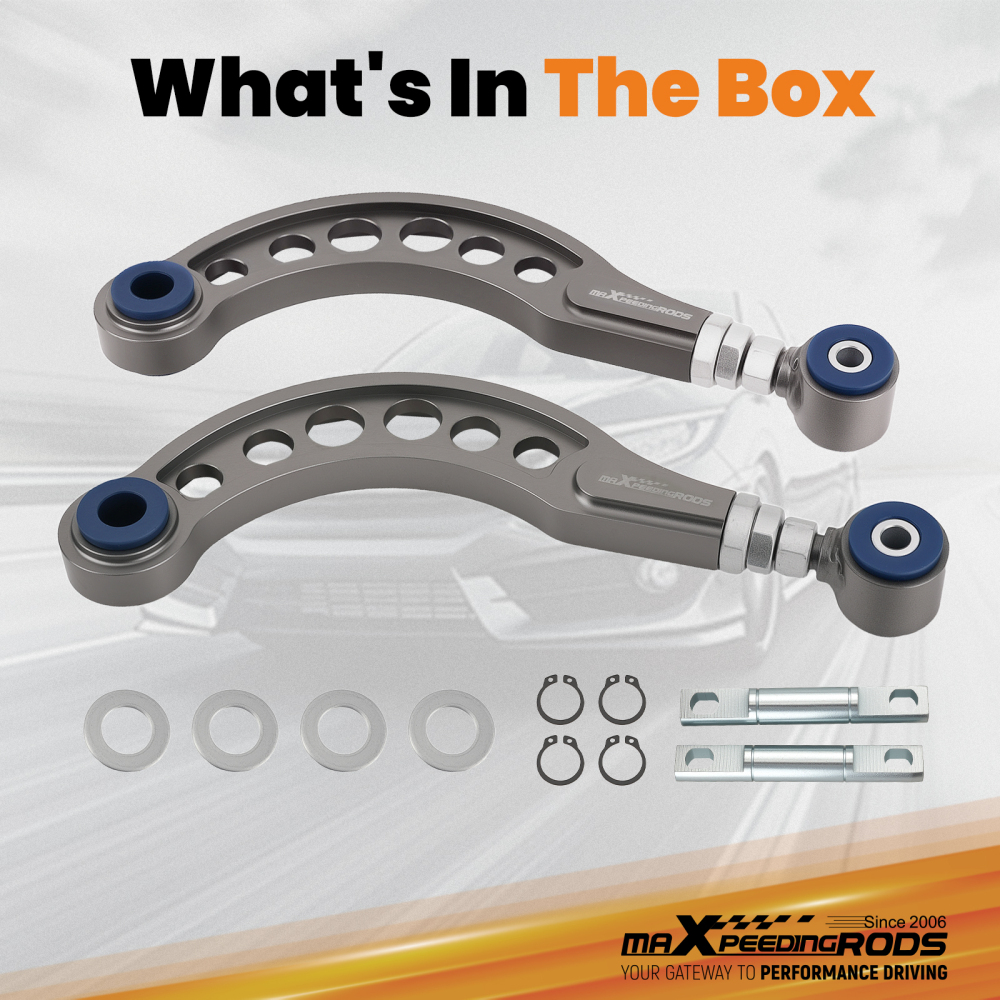 Adjustable Rear Upper Camber Control Arm Kit For Honda Civic Coupe 2006-2015