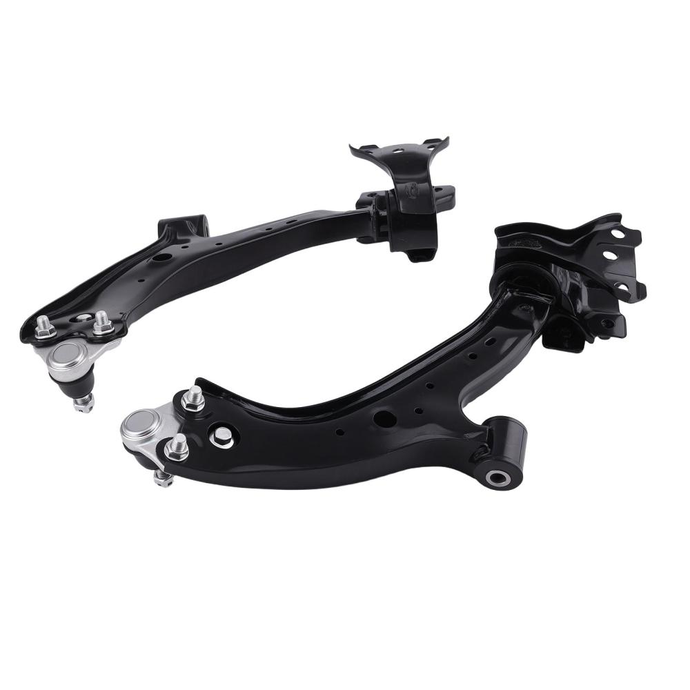 Front Lower Control Arms w/Ball Joints Sway Bars Tie Rod Ends Kit compatible for Honda CR-V
