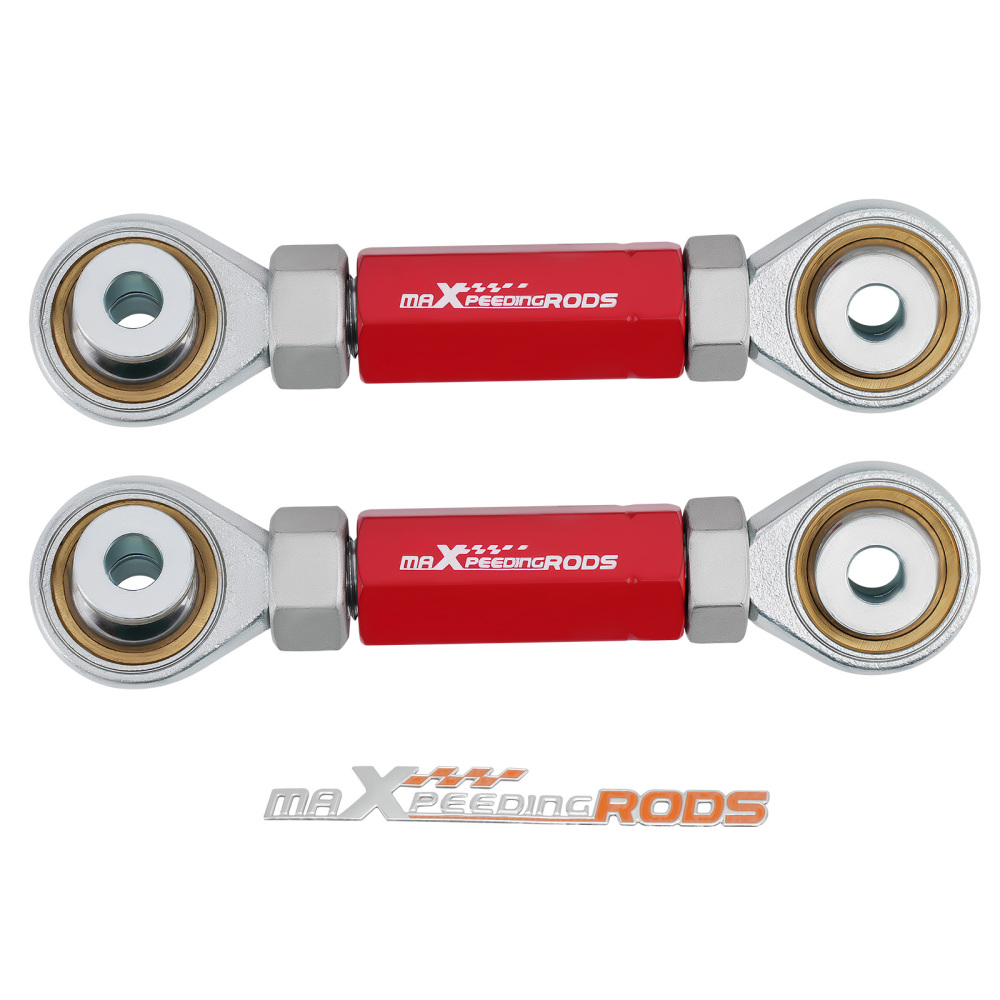 2PCS ADJUSTABLE REAR TOE CONTROL ARMS KIT FOR 1988-00 compatible for HONDA CIVIC CRX 97-01 CR-V