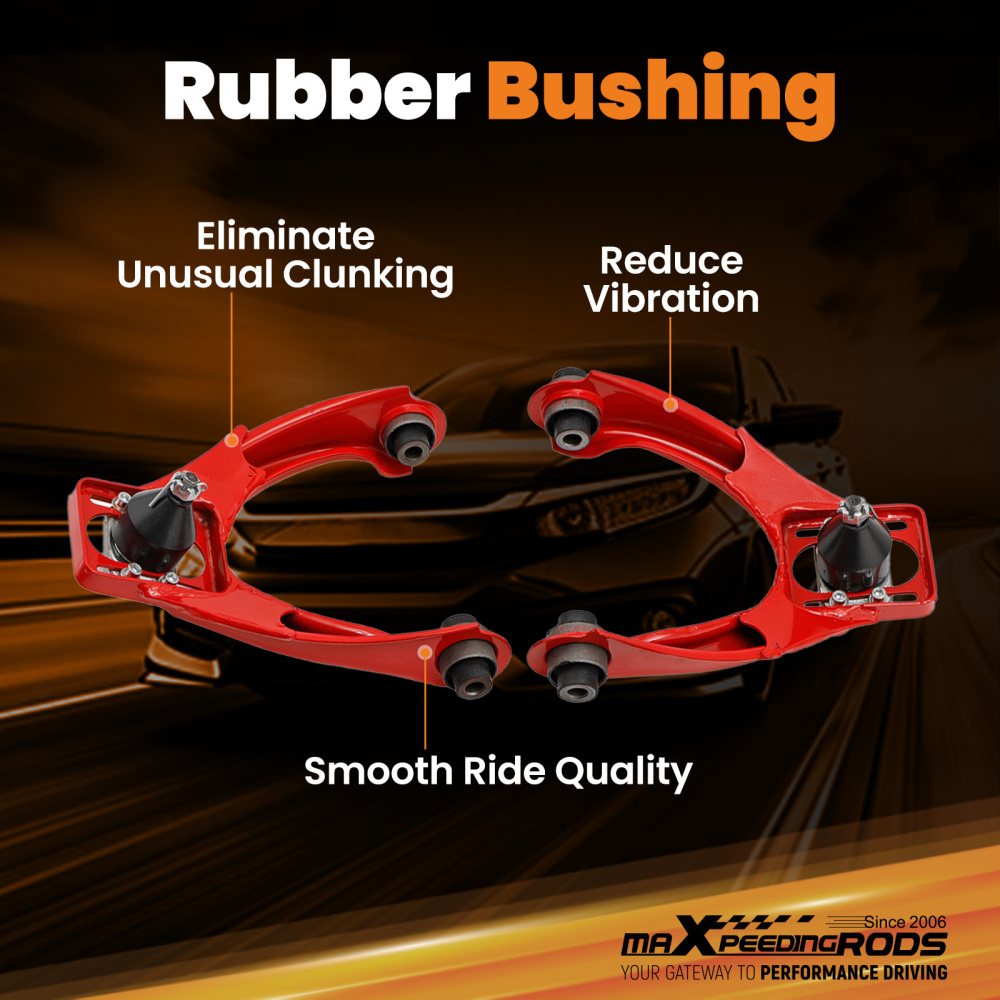 BRAS DECONTRÔLE INFÉRIEURS + KIT DE CARROSSAGE AVANT ETARRIÈRE compatible pour HONDA CIVIC