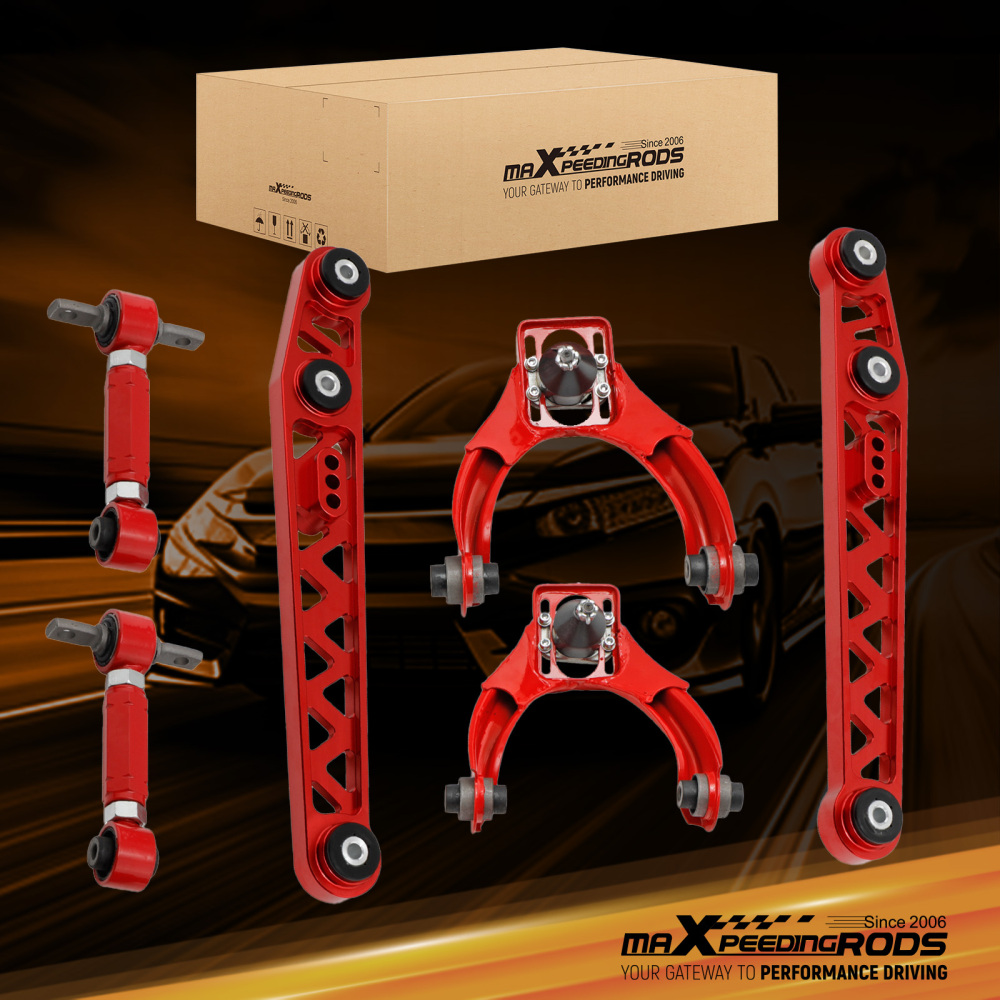 BRAS DECONTRÔLE INFÉRIEURS + KIT DE CARROSSAGE AVANT ETARRIÈRE compatible pour HONDA CIVIC