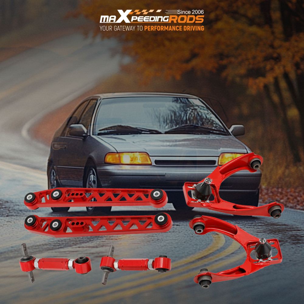 BRAS DECONTRÔLE INFÉRIEURS + KIT DE CARROSSAGE AVANT ETARRIÈRE compatible pour HONDA CIVIC