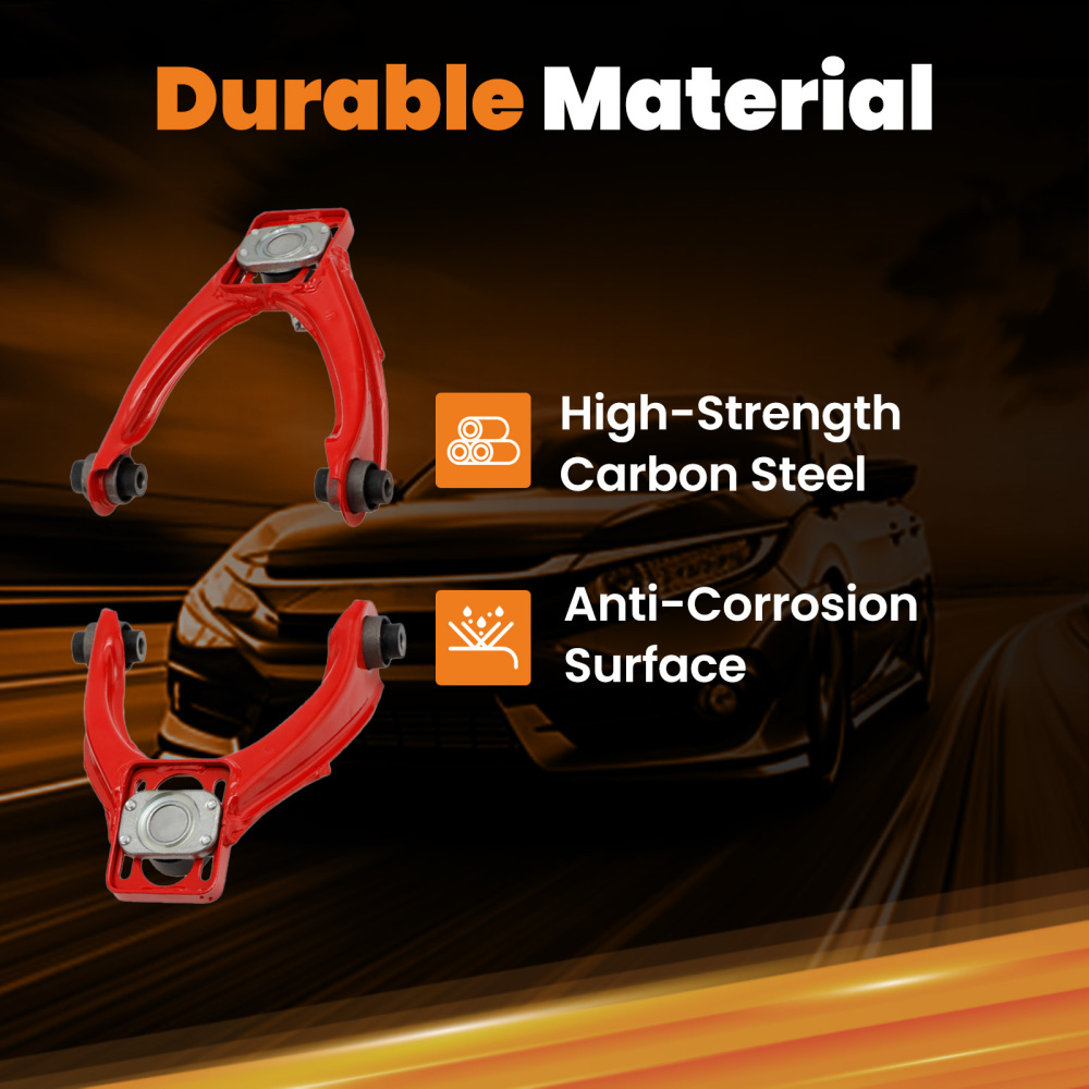 Adjustable Lower Control Arm + FrontRear Camber Kit compatible for Honda Civic 1996-2000