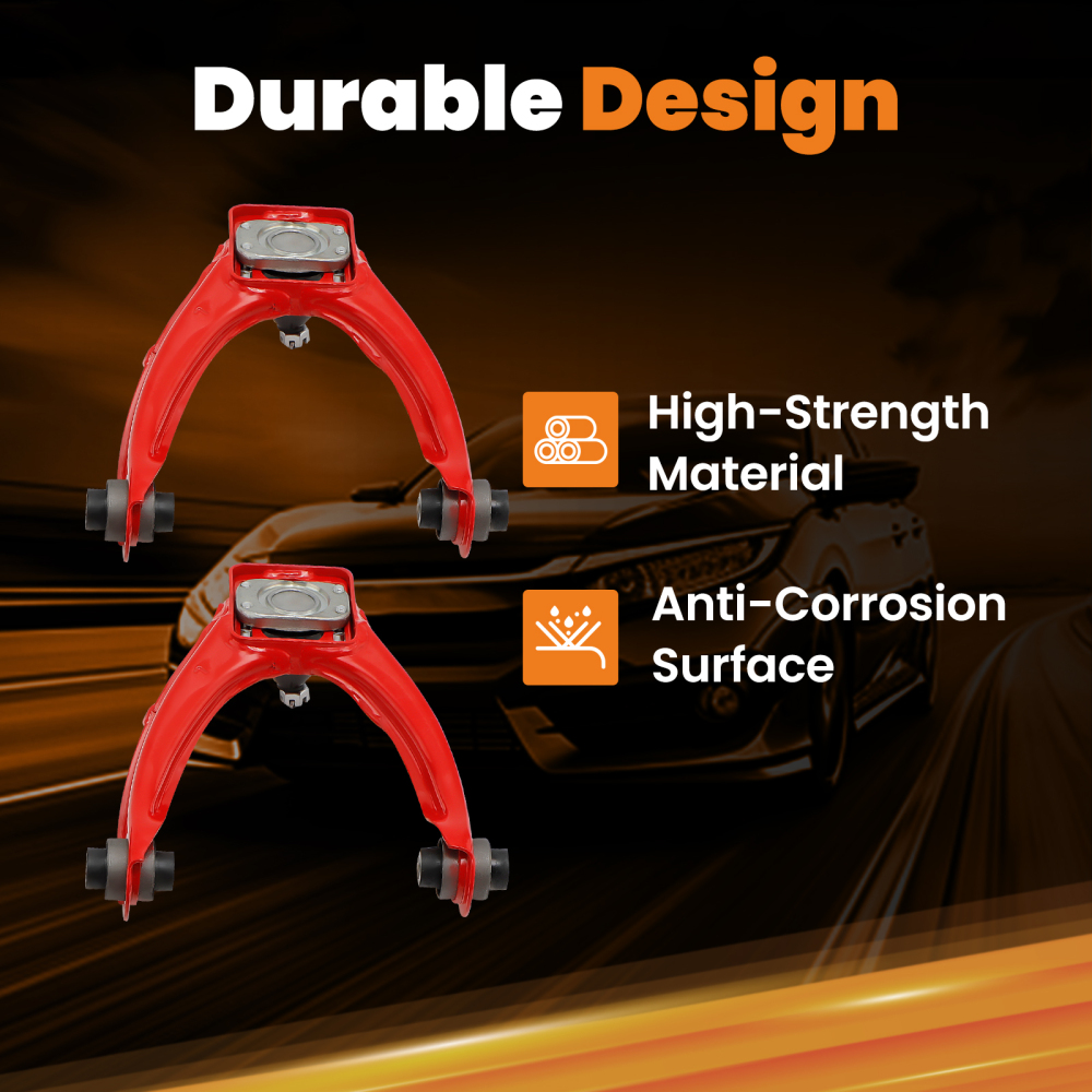 Adjustable Lower Control Arm + FrontRear Camber Kit compatible for Honda Civic 1996-2000