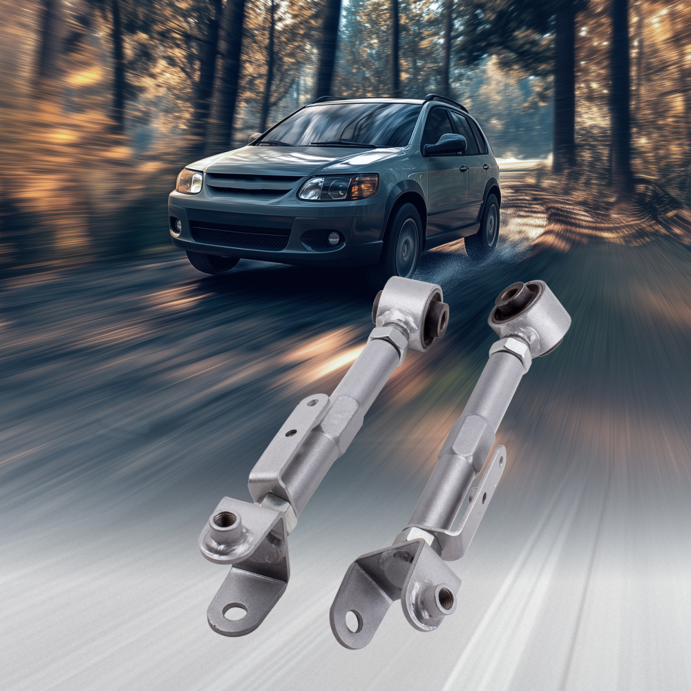 2Pcs Rear Suspension Adjustable Camber Control Arms Kit compatible for Honda CRV 02-06 suspension arms