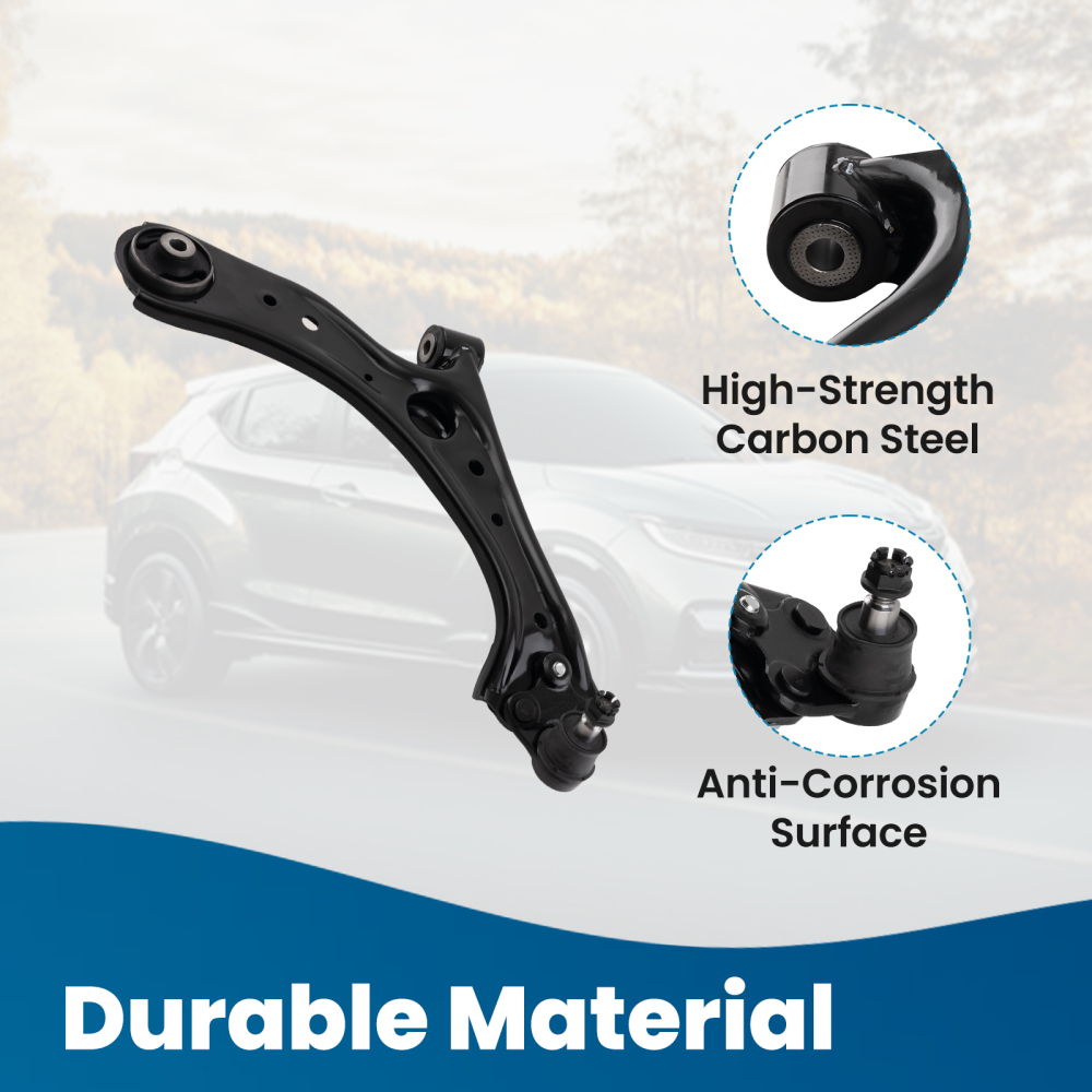 Front Right Lower Control Arm w/ Ball Joint Assembly for 2016-2022 compatible for Honda HR-V