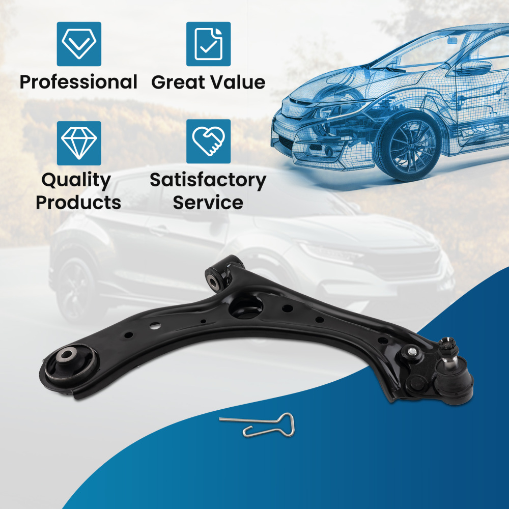 Front Right Lower Control Arm w/ Ball Joint Assembly for 2016-2022 compatible for Honda HR-V