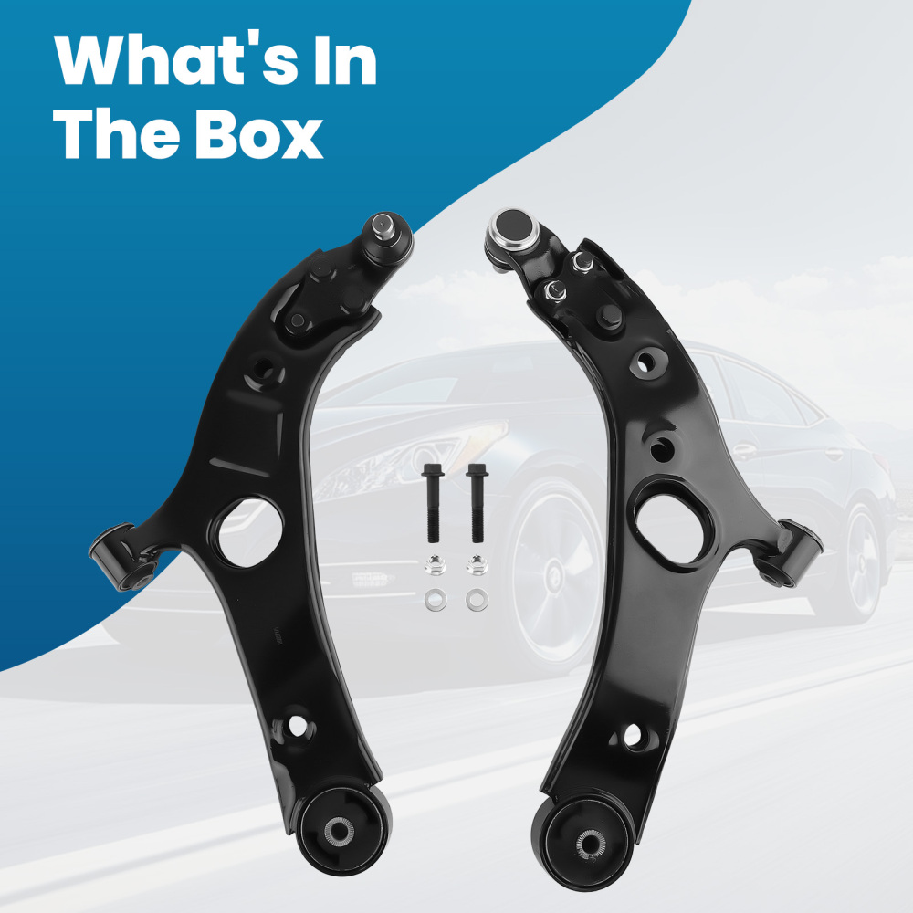 Front Lower Control Arms compatible for Hyundai Azera Sonata compatible for Kia Cadenza Optima 2012-2014