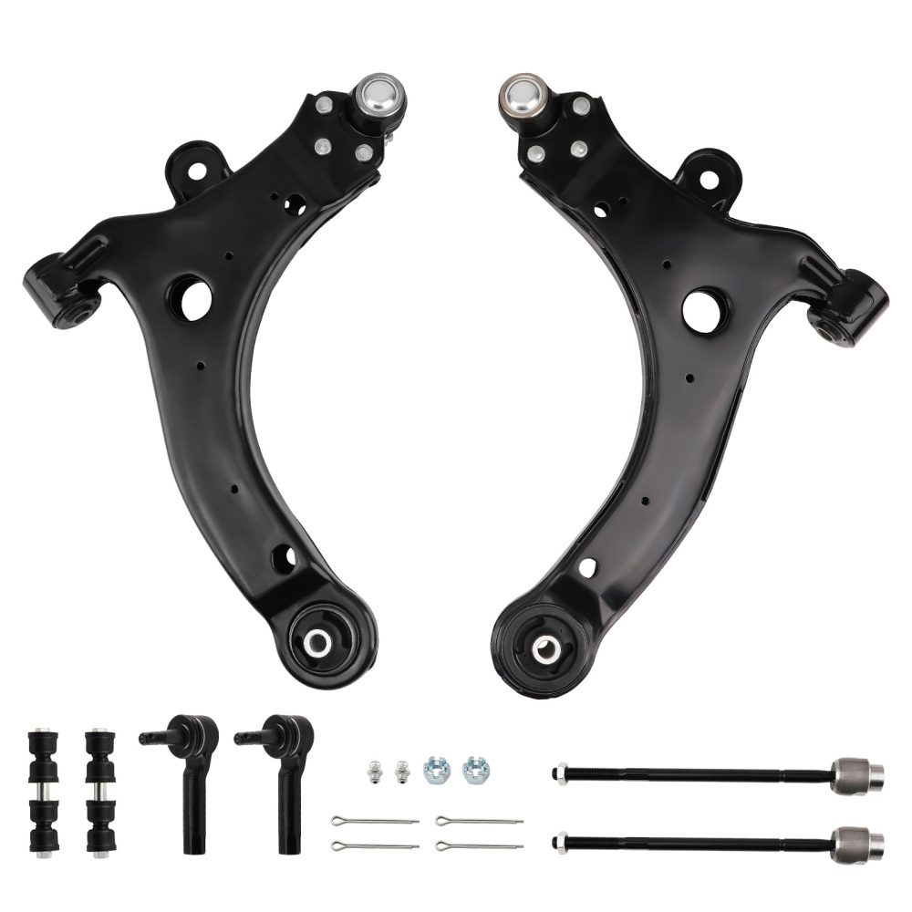 Front Lower Control Arms Tierod Sway Bar compatible for Chevy Impala compatible for Buick Lacrosse Century