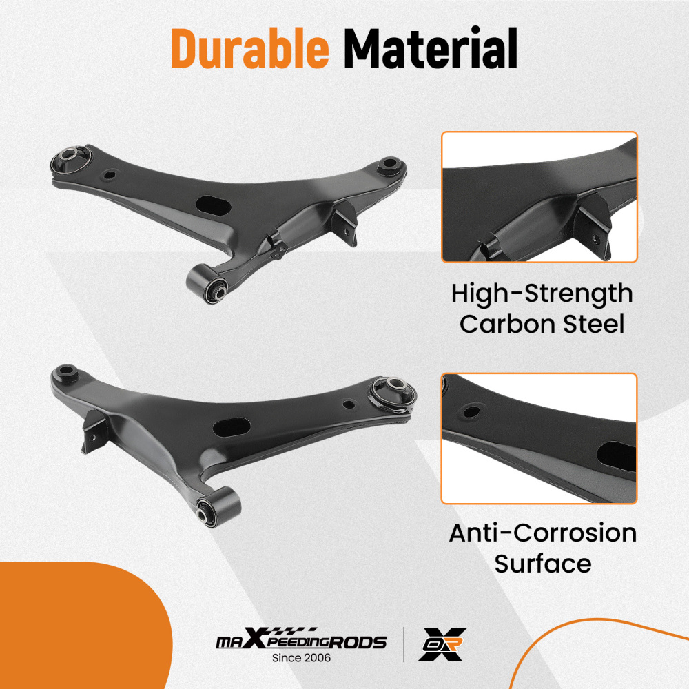Front Lower Control Arms Kit For 2008-2011 compatible for Subaru Impreza 2003-08 Legacy Outback