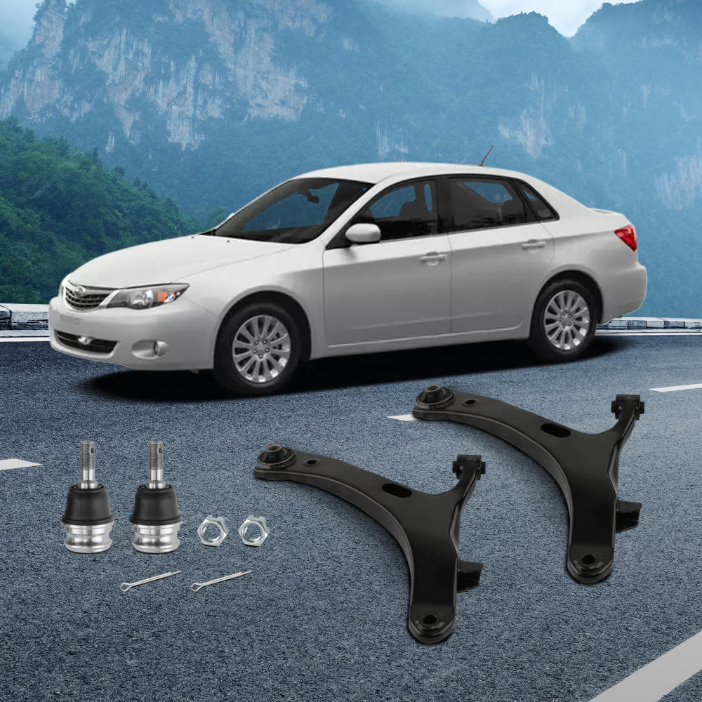 Front Lower Control Arms Kit For 2008-2011 compatible for Subaru Impreza 2003-08 Legacy Outback