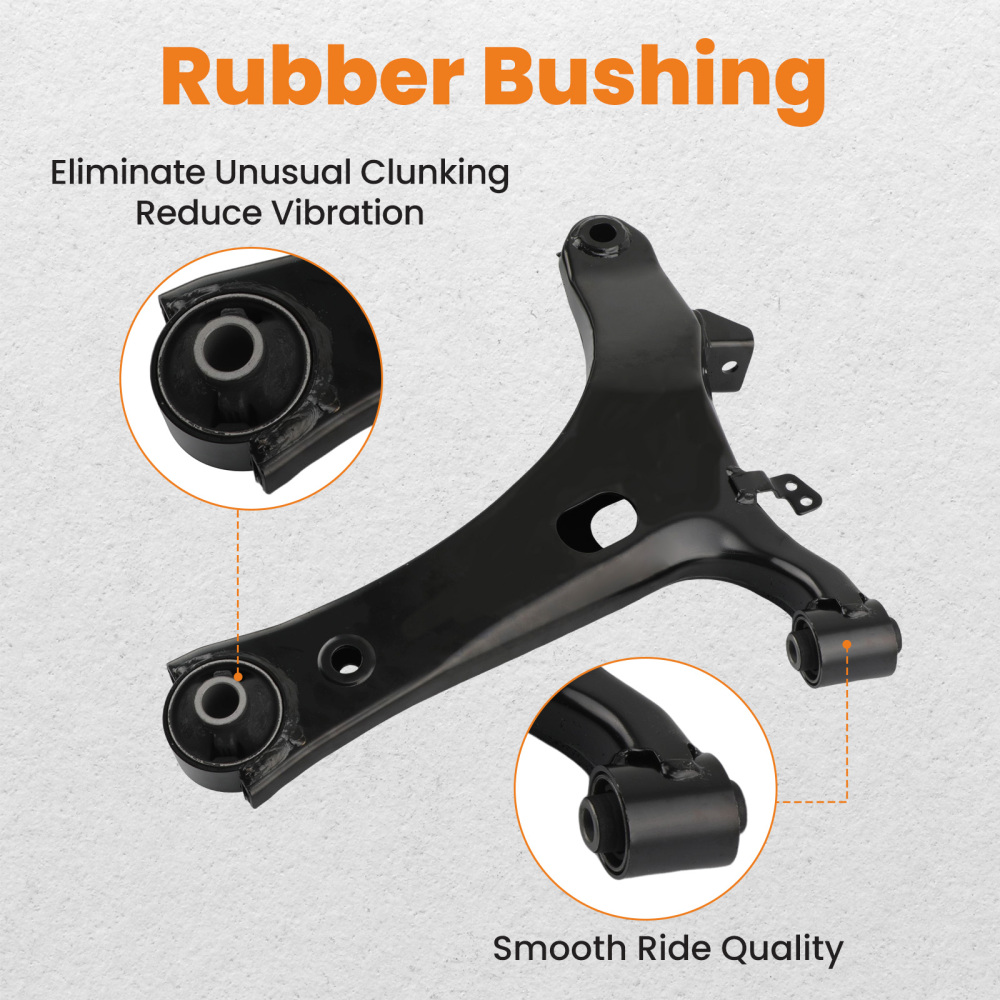 Front Lower Control Arms Kit For 2008-2011 compatible for Subaru Impreza 2003-08 Legacy Outback